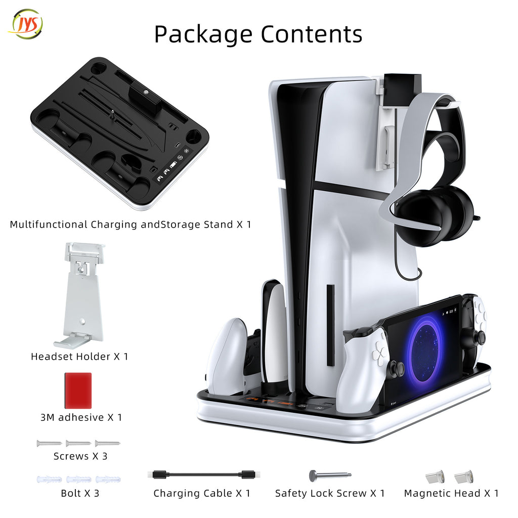 Ps5/Ps5 Slim Multifunctional Cooling Storage Base