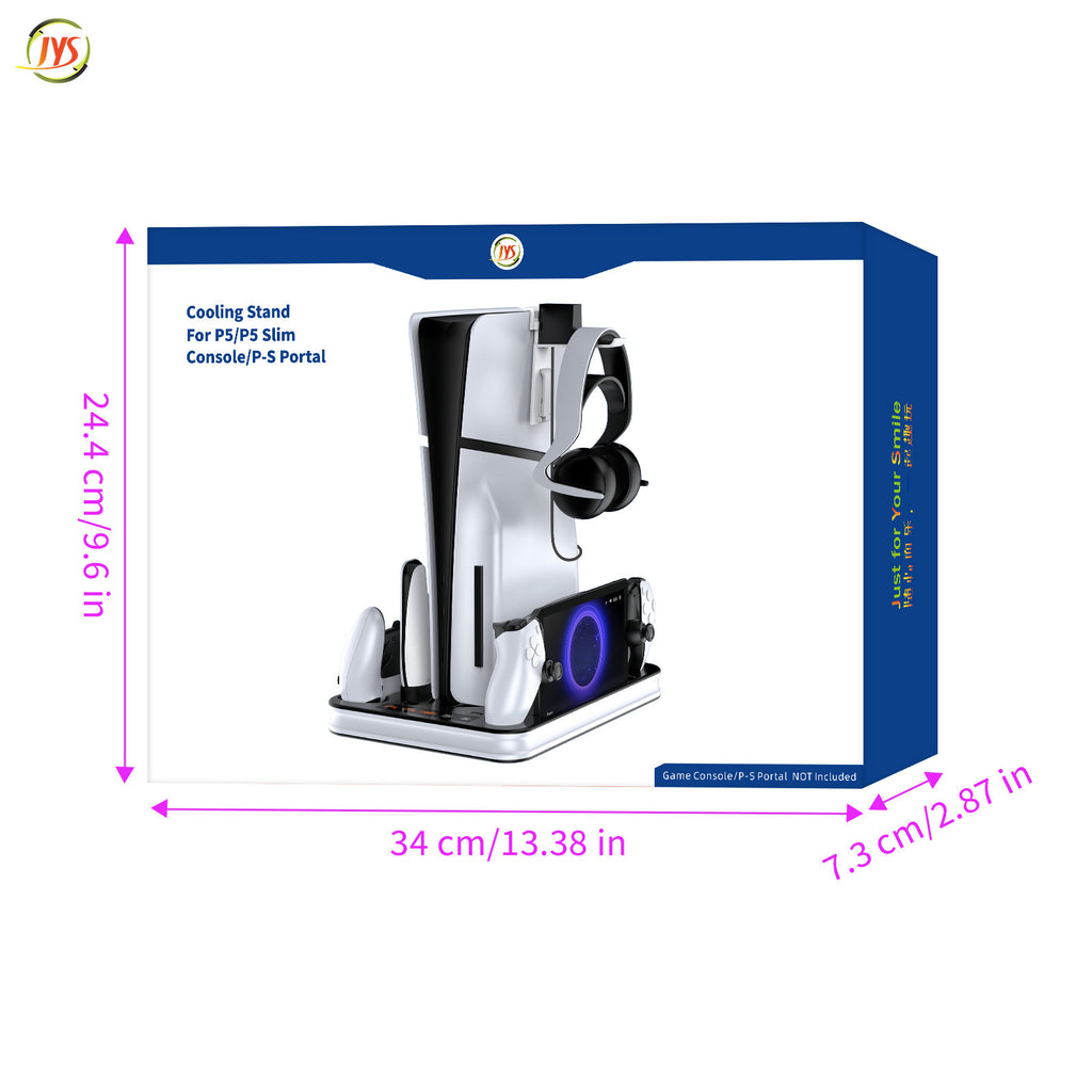 Ps5/Ps5 Slim Multifunctional Cooling Storage Base